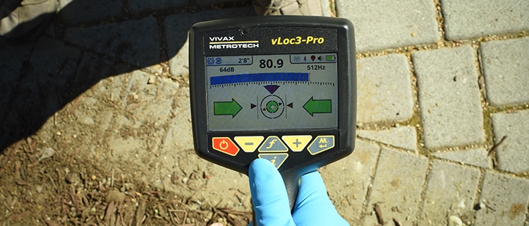 What tools do plumbers use to locate utilities? (vLoc3-Cam Sonde Locator)
